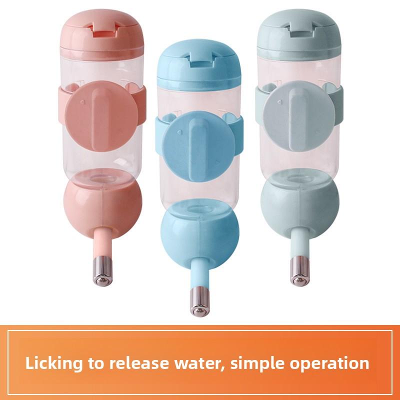 Новая поилка для питомца, подвесная чашка для воды, клетка для собаки, подвесная сферическая автоматическая поилка для кошки из нержавеющей стали, бутылка для воды