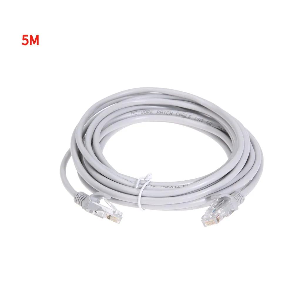 1/2/3/5/10/15/20M Ethernet-кабель Высокоскоростной RJ45 Интернет-кабель LAN Сетевой провод Интернет-шнур-лидер Роутер Компьютерный кабель