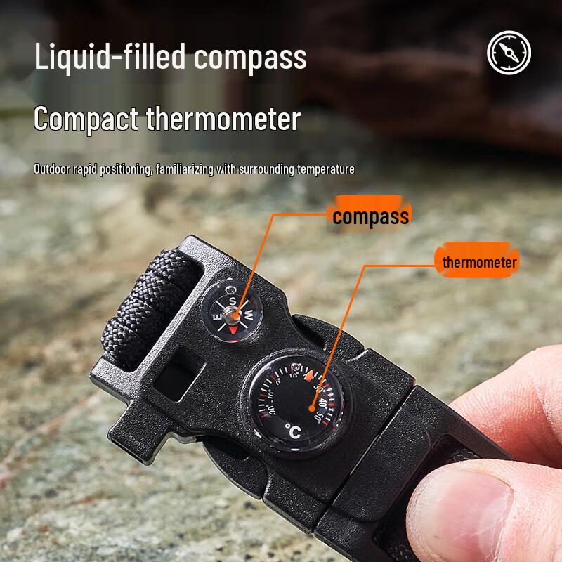 Многофункциональный браслет для выживания на природе