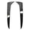 Glossy Black Rear Window Spoiler Side Wing Trim For BMW X3 F25 2011-2017