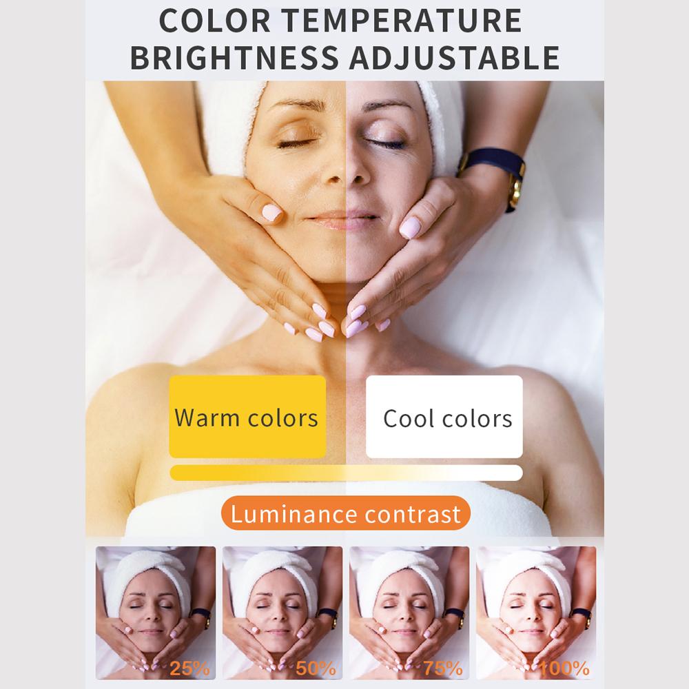 HD-M50X 36Вт Напольный светодиодный светильник для видеосъемки в форме полумесяца, заполняющий светильник 3000K-6000K с регулируемой яркостью и телескопической функцией