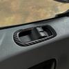 For Ford Transit  V363 2024 2025 Carbon Fiber Window Lift Switch Control Frame Panel Cover Trim Car Accessories Sticker