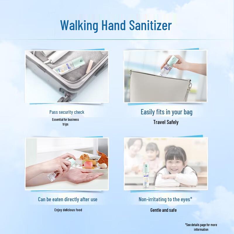 Blue Moon Rosemary No-Rinse Hand Sanitizer 3-Pack