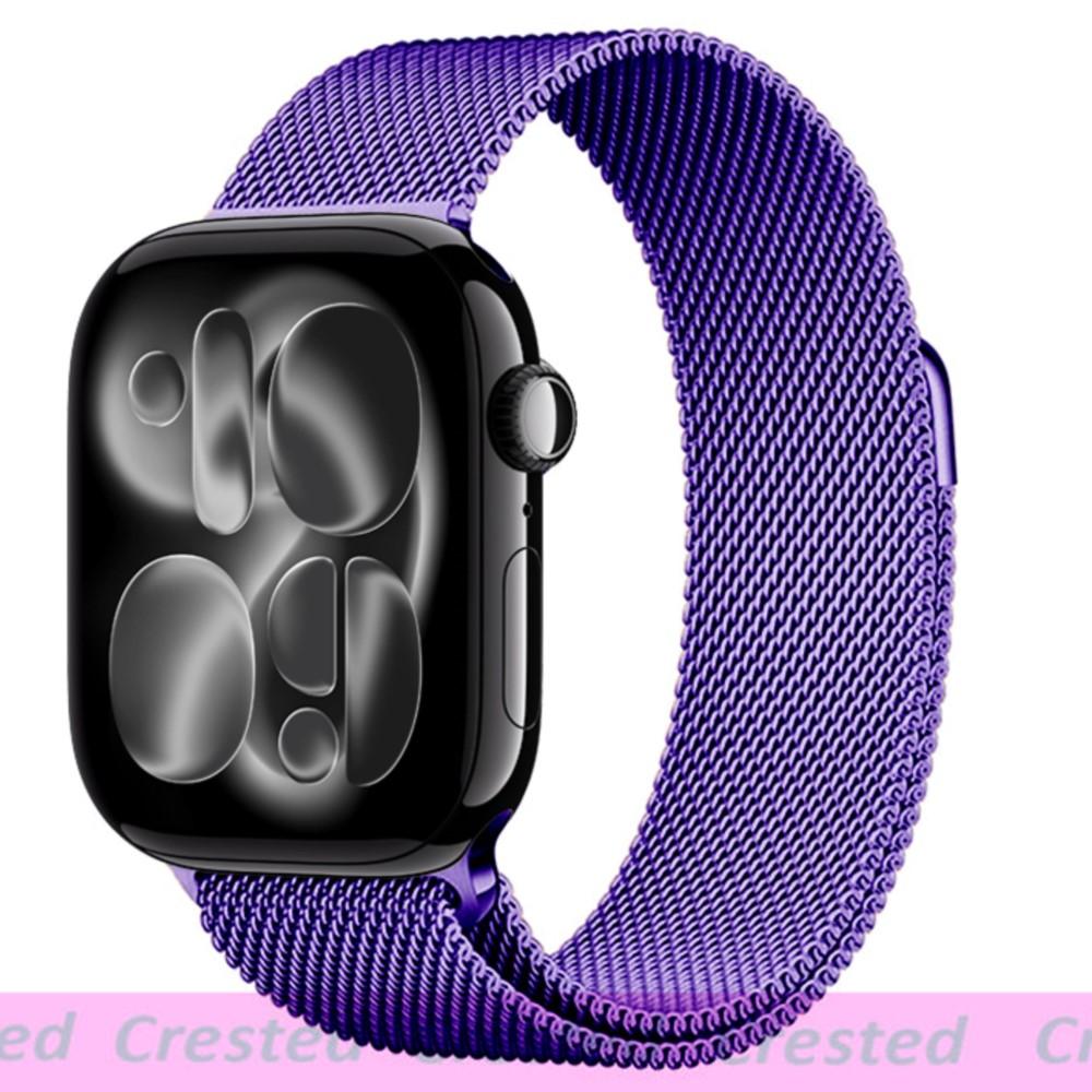 Strap For Apple Watch Band 46mm 44mm 45mm 40mm 42mm 41mm 49mm Milanese Loop correa Bracelet iWatch Series 11 10 Ultra 2 9 8 SE 3