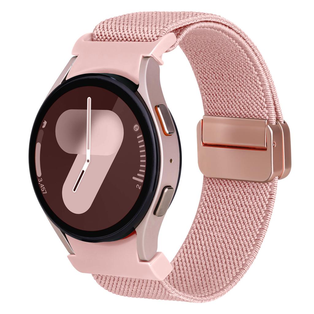 Magnetic Nylon loop Band For Samsung Galaxy Watch 7 6 4 classic No Gaps bracelet Galaxy watch 6 4 5 pro 44mm 47 40mm 20mm straps
