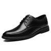 Fashion Men's Business Dress Shoes Summer Breathable Hollow Out Shoe Luxury Casual Leather Shoes for Men Lace Up Oxford Shoe Men Shoes