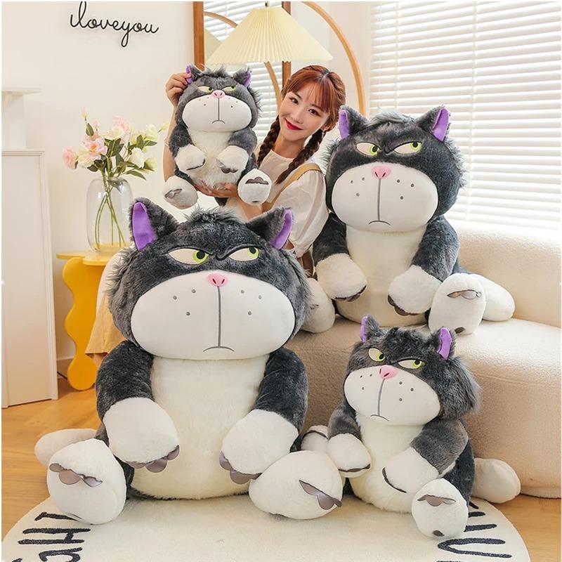 35Cm Creative Cartoon Lucifer Funny Cat Plush Toy Doll Lucifer Doll Ornaments Children'S Comfort Pillow Holiday Gift