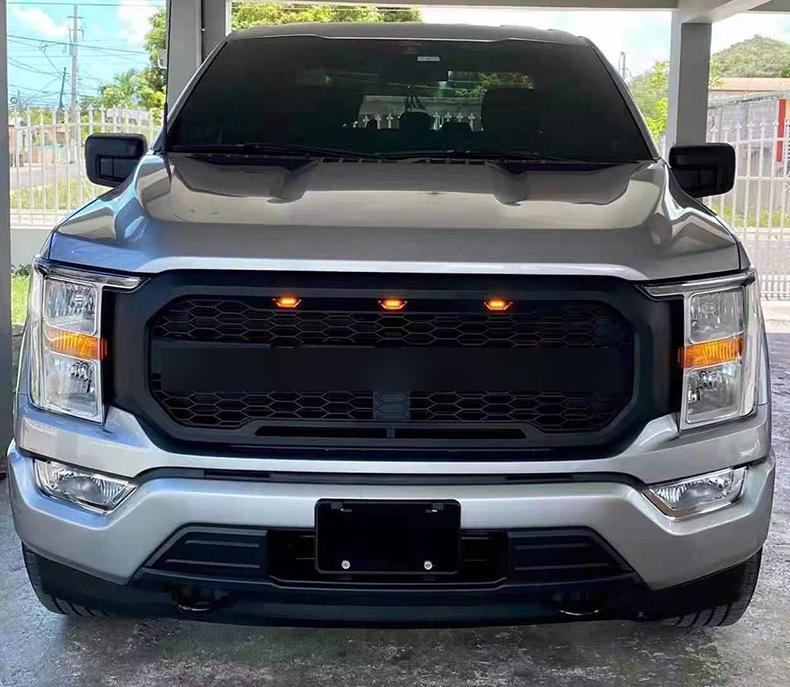 Center Mesh Grille for 21-22 Ford F150