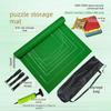 Набор ковриков для хранения пазлов-роллов 1500/2000/3000 деталей Нескользящий коврик для сохранения пазлов Полиэстер Подарки Коврики для пазлов-роллов