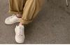 Женские свободные брюки-фонарики Off-White с высокой талией из хлопка, прошедшие дрожжевую стирку