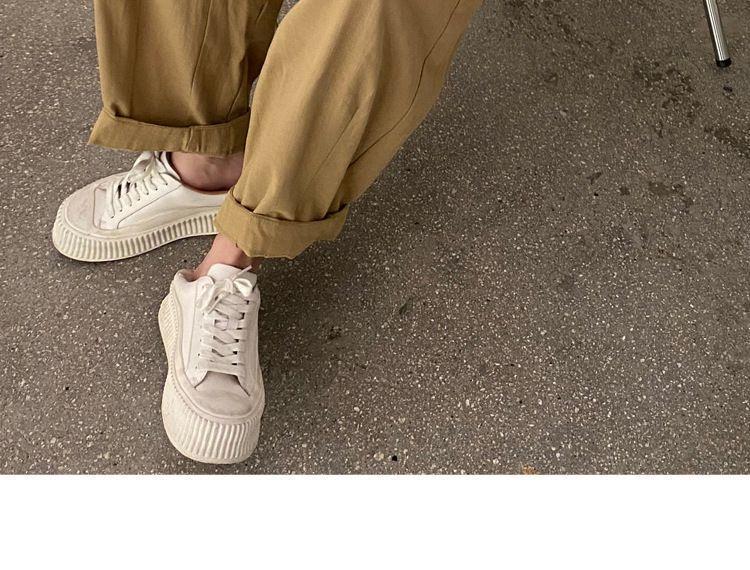 Женские свободные брюки-фонарики Off-White с высокой талией из хлопка, прошедшие дрожжевую стирку
