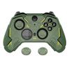 PlayVital Stellar Mecha Silicone Protective Cover for Xbox Elite Series Grip Protector with 2 Thumb Grip Caps and Mechanical Green 2, Non-Slip