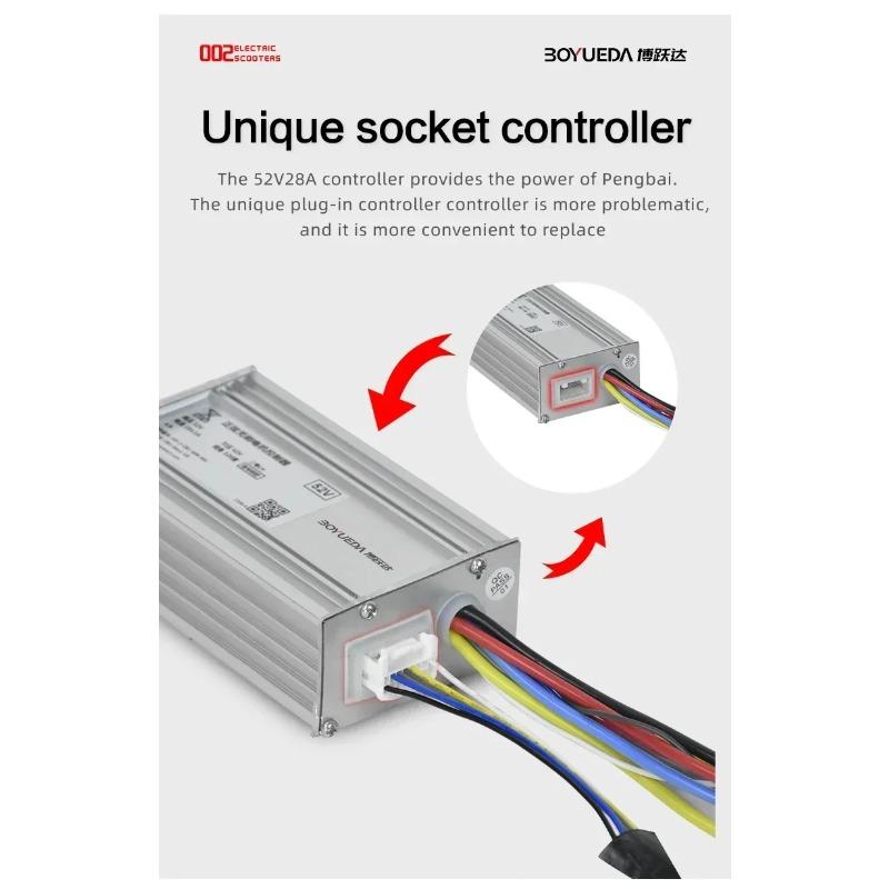 BOYUEDA Q7Pro Electric Skateboard 3200W Dual Motor 52V19Ah Hydraulic Oil Brake Electric Scooters Adults Off-road Fold EScooters