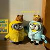 52Toys Bob&Tim Minions Better Toggther Series Movie Character Cute Doll Backpack Pendant Toy Mystery Box Surprise Periphery Gift