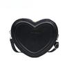 Sale Heart Shape Crossbody Bag for Women Solid Pu Leather Shoulder Bags Fashion Handbags Female Love Purse