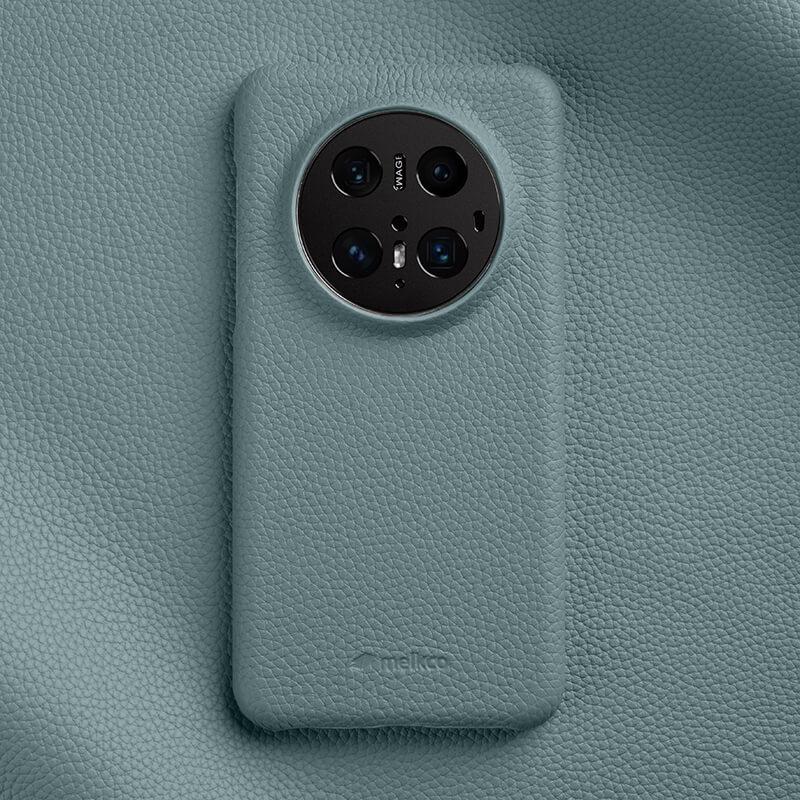 Melkco Mate 70 Pro Plus Magnetic Charging Litchi Texture Cowhide Leather Case for Huawei Mate 70 Pro Len Protector+Hard Cover