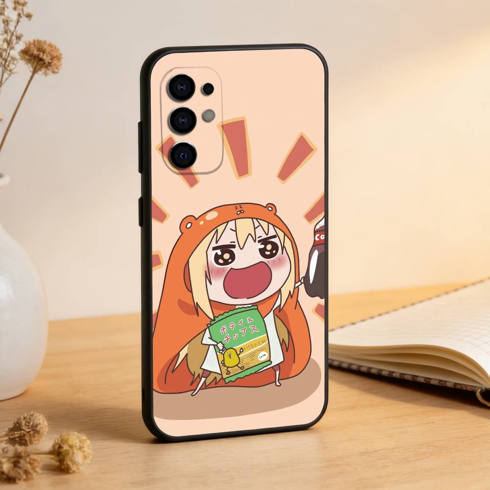 Чехол для телефона Himouto_ Umaru-chan для Samsung S25,S24,S21,S22,S23,S30,Ultra,S20,Plus,Fe,Lite,Note,10, Черный чехол
