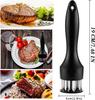 Инструмент для размягчения мяса с ультраострыми иглами из нержавеющей стали, подходит для размягчения и маринования стейка и птицы.