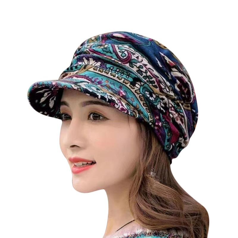 New Fashion Hat Women Solid Casual Plait India Hat Muslim Ruffle Cancer Chemo Hat Beanie Scarf Turban Head Wrap Cap