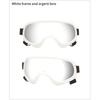 Windproof Dogs Sunglasses Suitable for Medium Large Dogs Pet Glasses for Snow Beach Outdoor Snow Sports Eye Wear