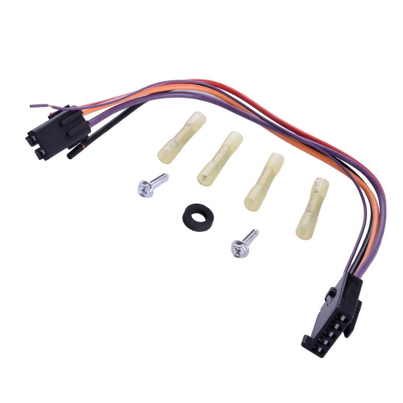 15-81773 89019351 19260762 52495874 AC Blower Motor Resistor Control Module with Harness Fit for Buick Cadillac GMC Chevrolet