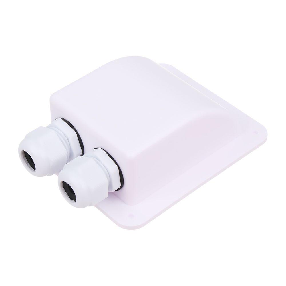 Кабельный ввод для автодома, двойной/одинарный порт, кабельная коробка для крыши автофургона, корпус клеммной колодки солнечной панели