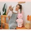 Adorable Plush Rabbit Doll For Kids And Adults Soft Comforting Hugging Pillow
