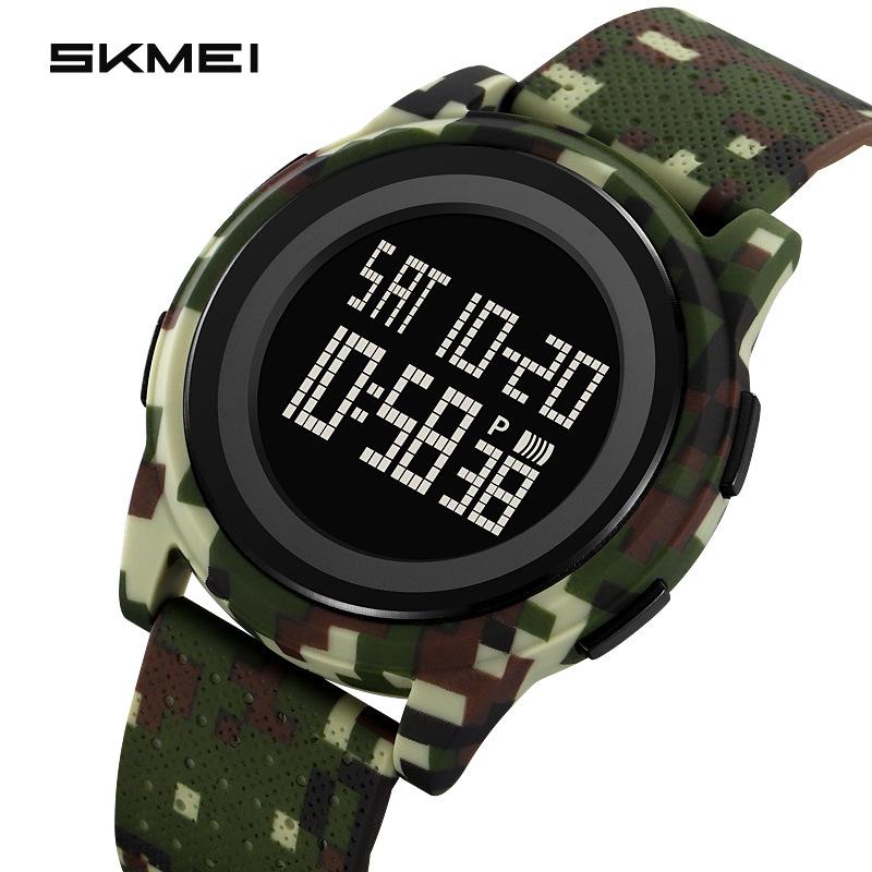 Moment Beauty Fashion Ультратонкие электронные часы Многофункциональные простые часы Мужские студенческие трендовые спортивные водонепроницаемые электронные часы