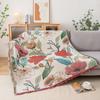 American Country Floral Sofa Blanket - Outdoor Camping & Leisure Cover