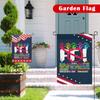 Садовый флаг 12x18 дюймов двухсторонний для наружного оформления двора