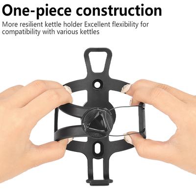 ATWEINA Universal Adjustable Bike Bottle Cage 68-90mm Water Bottle Holder with Integrated AirTag Case Cycling Equipment 6