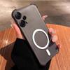 Чехол для Xiaomi POCO F5 Милый с подушками безопасности по углам Пастельный Матовый Магнитный Полуударопрочный Чехол для Телефона