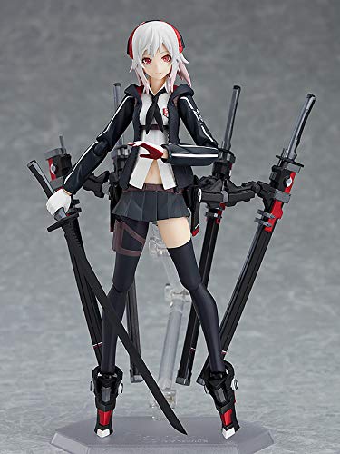 Figma Тяжеловооруженная школьница Ши, раскрашенная подвижная фигурка, немасштабируемая, ABS и ПВХ