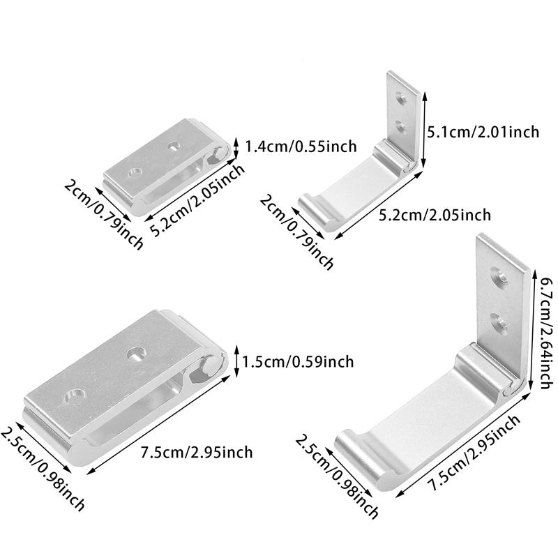 Folding Coat Hooks Wall Hooks for Hanging Coat Towel Hooks Hardware Heavy Duty Aluminum Alloy Headphone Holder Hooks