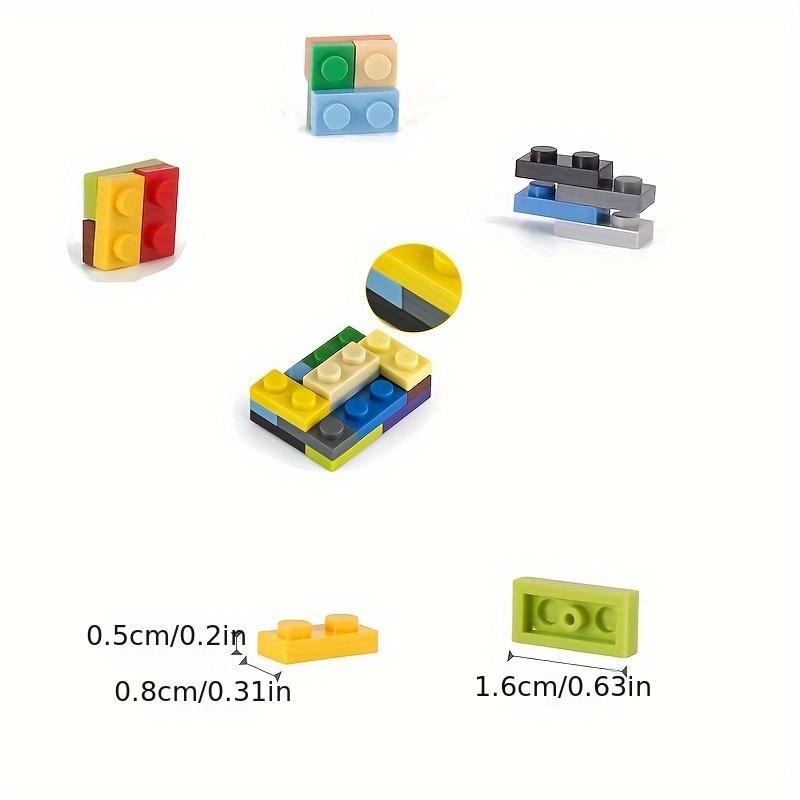 1x2 Точки 100 ШТ. Цветные Обучающие Креативные совместимые 3023 Размер MOC Строительные блоки Тонкие Фигурки Кирпичики Игрушки для Детей