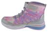 Skechers Sweetheart Lights - Dreamy Love, для девочек, серебристые зимние сапоги