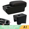 For Volkswagen POLO Armrest new For VW POLO Mk5 6R Vento Car Armrest box Interior Parts Storage Box Car Accessories 2010-2018USB