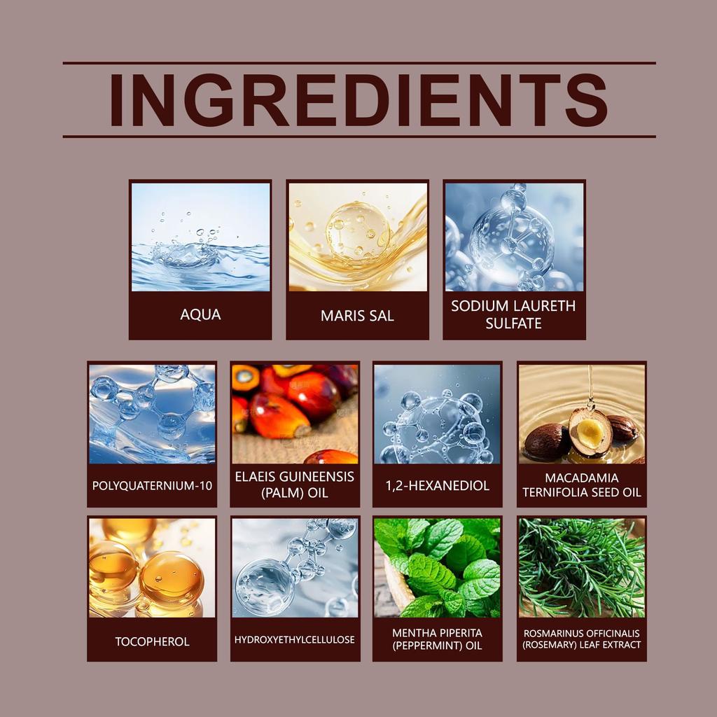 Scalp Scrub , Exfoliating Scrub Shampoo , Biotin Scalp Care , Hair Care Cleansing And Sediment Removal ,100g