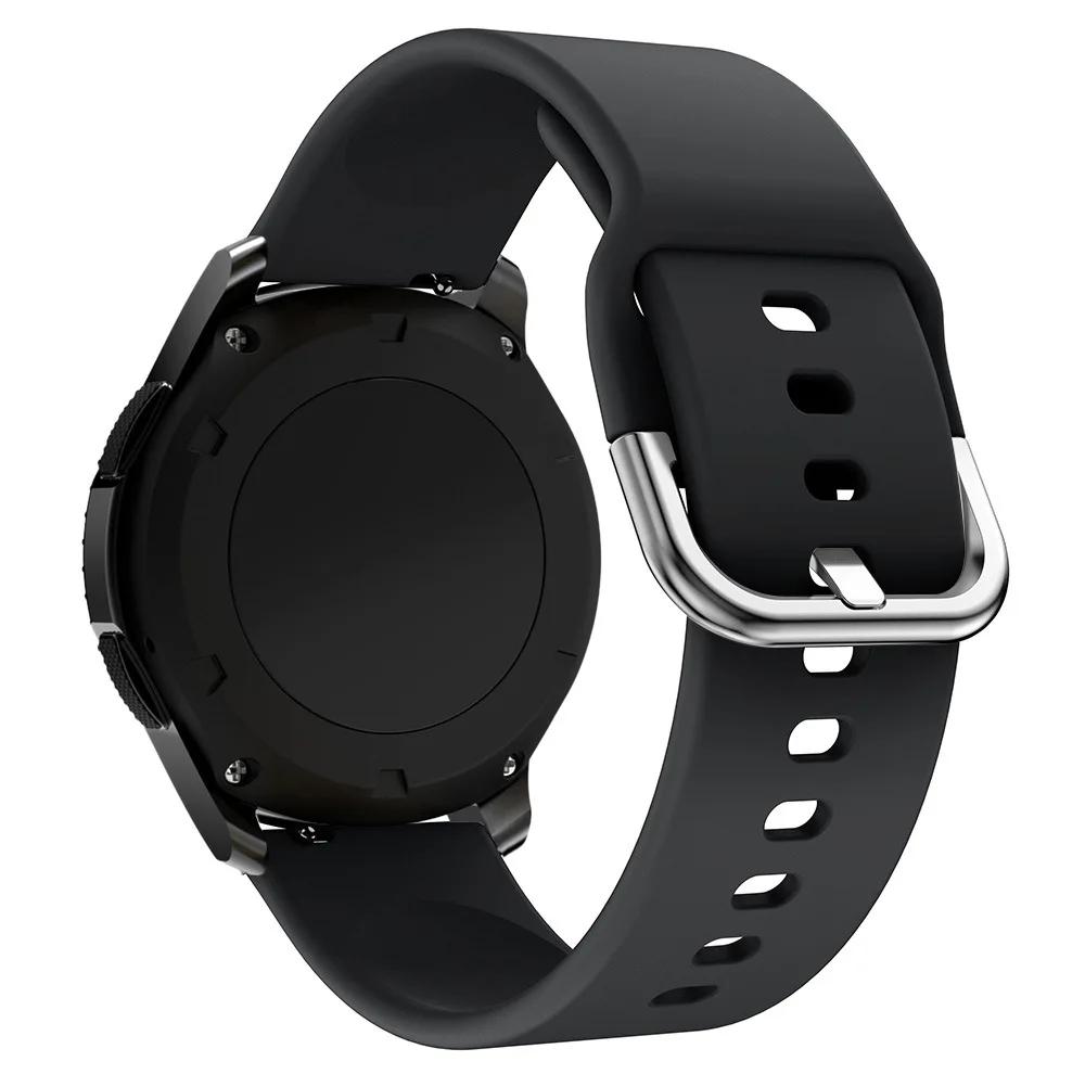 20 мм/22 мм ремешок для Samsung Galaxy Watch Active 2 40 мм 44 мм 3 Gear Sport браслет сменный ремешок для часов 20 мм 22 ремешок для часов
