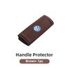 Suede Car Roof Door Pull Handle Protective Cover Soft and Comfortable For Volkswagen VW Scirocco Jetta Beetle Polo Tiguan Touran zo4