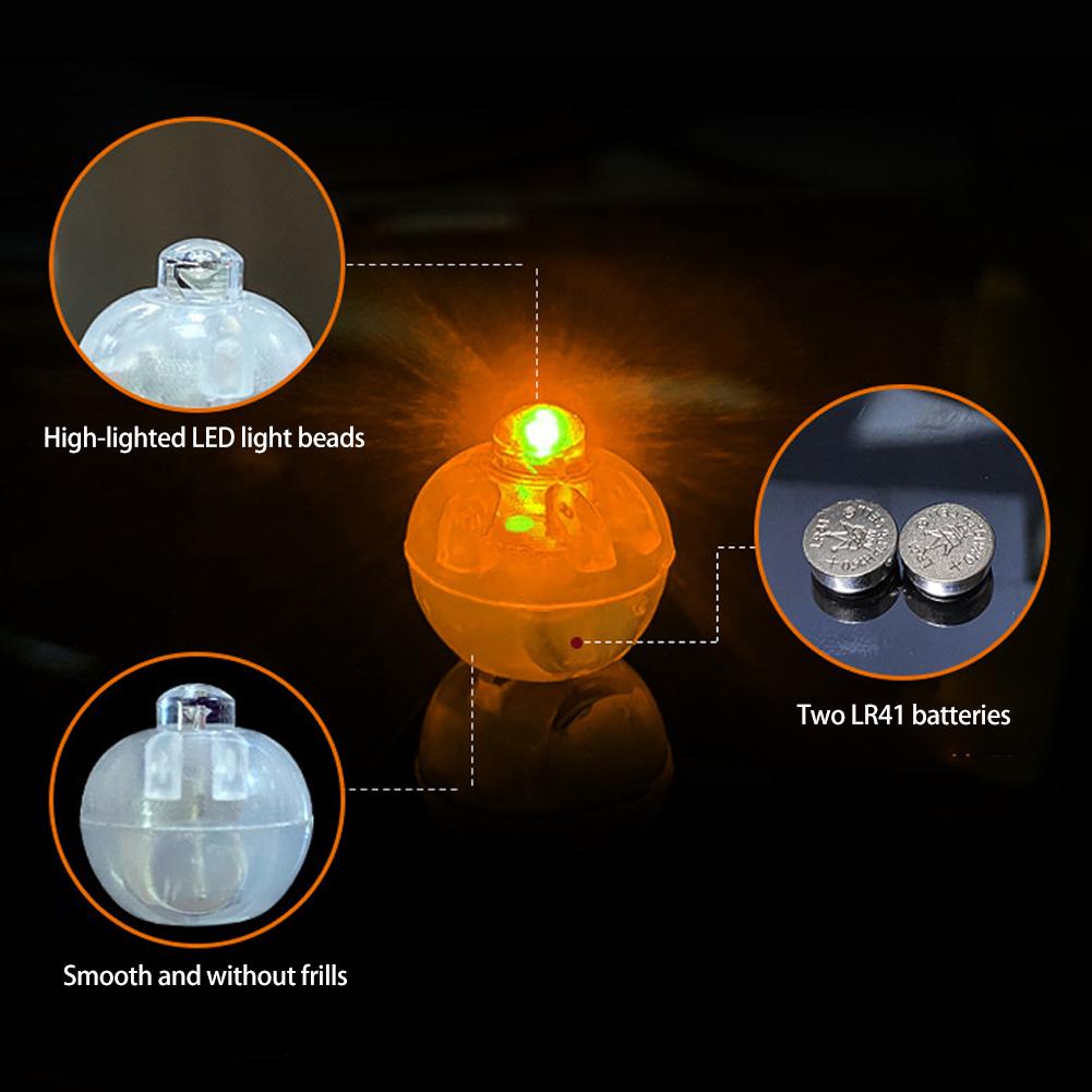 50 шт. Мини светодиодный шар, светящийся, мигающий, светящийся, стеклянный шар, лампа, фонарь, рождественские украшения для свадебной вечеринки