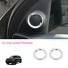2X Chrome Front Door Speaker Frame Trim Ring for Jeep Grand Cherokee 2011-