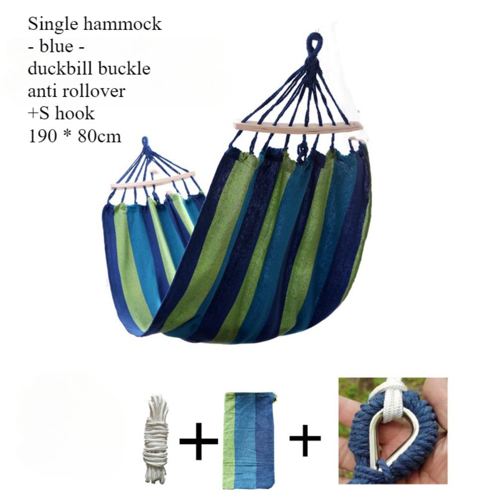 Гамак, гамак для путешествий на открытом воздухе, брезентовый гамак, одноместный гамак, двухместный гамак, изогнутый гамак, оборудование для отдыха, парковый гамак, качели