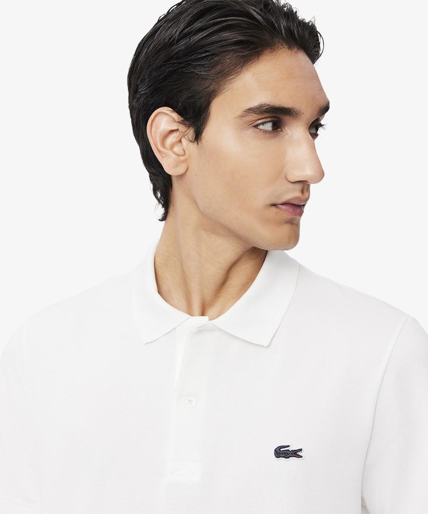 Мужская базовая рубашка-поло LACOSTE с коротким рукавом, фактура «османка», Dh8342-56G 001
