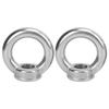 2pcs Eye Nuts Stainless Steel Lift for Ocean Industry Yachts Speedboats Motor Boats Passenger