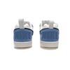 Nike Court Borough Cerulean Edge Abrasion Resistant Lightweight Wear resistant And Lightweight Low top Skateboard Shoes 844881-100(Team93--SBOX )