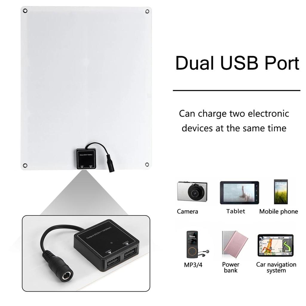 Портативные гибкие солнечные панели 300 Вт, комплекты, монокристаллические кремниевые солнечные панели