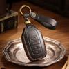 Applicable Toyota Key Cover Senna Domineering El Favell Method Handmade Leather Car Creative Key Bag Cowhide