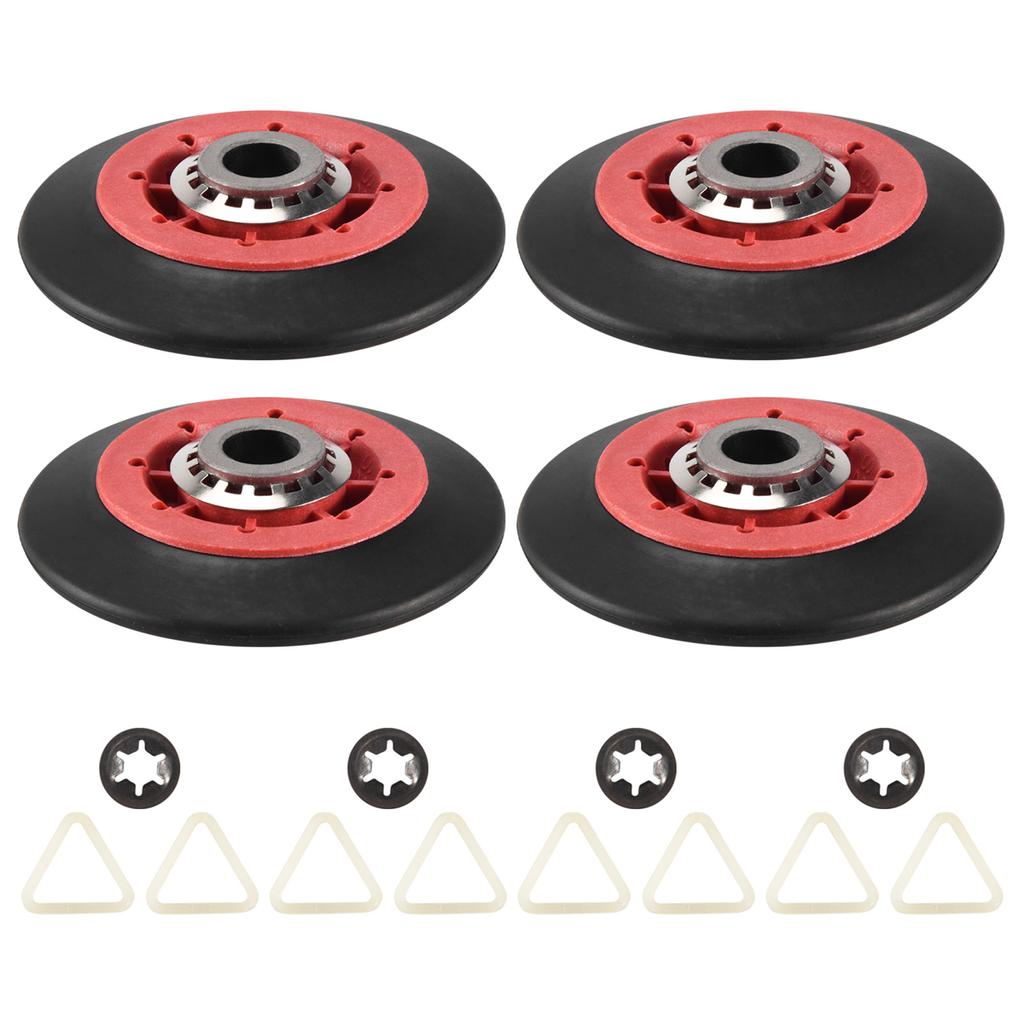 4 шт. 8536974 ролик барабана сушилки подходит для Whirlpool, Kenmore - заменяет 8536974, 8536973, W10314171, WPW10314173, PS11752609