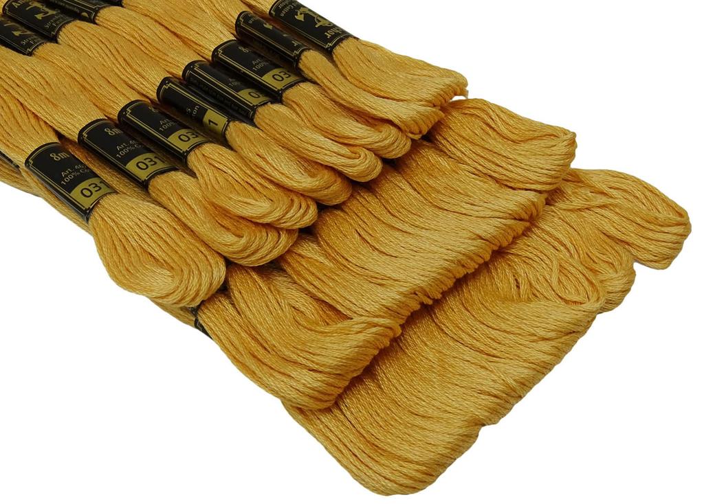 IBA Indianbeautifulart Вышивка крестиком Ручная вышивка Мулине Многожильные хлопчатобумажные нитки Мотки-Темно-синий